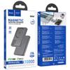 Powerbank zgodny z MagSafe Hoco 10000 mAh QC PD 2A 20W Q26A szary