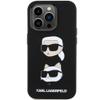 KARL LAGERFELD futerał do IPHONE 15 Pro KLHCP15LSDHKCNK (Silicone KC) czarny