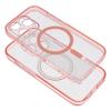 Futerał do Samsung S26 Clear Mag Cover (STR) zgodny z MagSafe różówy glitter