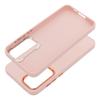 Futerał do Samsung A55 5G Frame pudrowy róż
