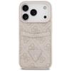 GUESS futerał do IPHONE 17 Pro GUHCP17LP4TPP (4G Double Card Triangle) różowy