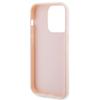 KARL LAGERFELD futerał do IPHONE 15 Pro KLHCP15L3DMBKCP (3D Logo Glitter) różowy