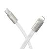 Kabel USB C do Lightning Hoco PD 30W 1 m płaski  X125 biały