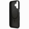 GUESS futerał do IPHONE 17 kompatybilny z MagSafe GUHMP17SPSDTSCMK (PU W/ Triangle Logo) czarny