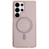 GUESS futerał do SAMSUNG S25 Ultra GUHMS25LHFGEREP (Magnetic IML Glitter Circle) różowy