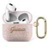GUESS futerał do APPLE AirPods 3 GUA34GSMP (4G Script Metal Collection) różowy