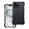 Silicone Zephyr Mag Cover kompatybilny z MagSafe do IPHONE 15 czarny