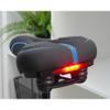 Siodełko rowerowe z wbudowaną lampką LED FSBSD-232-1 czarne