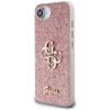 GUESS futerał do IPHONE 16e (SE 4 2025) GUHCPSE4HG4SGP (Fixed Glitter Big 4G) różowy