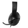 Słuchawki przewodowe nauszne Jack 3,5 mm z mikrofonem Turtle Beach Recon 200 czarne