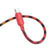 Kabel USB A do USB C Hoco 3A 1 m X116 gradient czerwony