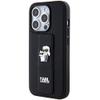 KARL LAGERFELD futerał do IPHONE 14 Pro KLHCP14LGSAKCPK (Gripstand Saffiano KC PIN) czarny