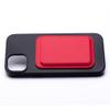 Portfel magnetyczny na karty LEATHER MAG WALLET kompatybilny z MagSafe  czerwony