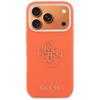 GUESS futerał do IPHONE 17 Pro GUHCP17L5PS4RGGO (PU FW Resin Logo) pomarańczowy
