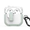 DUX DUCIS futerał PECP ochronny TPU+PC na AirPods 4 biało zielony