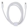 BLUEO kabel Typ C do Lightning QC4.0 60MB/S PD60W 1,2 m biały