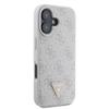 GUESS futerał do IPHONE 16 Plus GUHCP16MP4TDPP (PU Leather 4G Triangle Strass) różowy