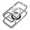Etui na iPhone 16 Frame Circle Stand zgodne z MagSafe czarne