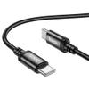 Kabel USB C do USB C Hoco 3A 60W 2 m X89 czarny