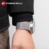 Pasek do Samsung Galaxy Watch Forcell F-Design FS11 magnetyczny stal 22 mm srebrny