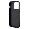 GUESS futerał do IPHONE 15 Pro kompatybilny z MagSafe GUHMP15LHGCFSEK (CUBE Stripes) czarny