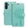 Etui z klapką na Samsung A15 4G / A15 5G Mezzo Book drzewo zielone