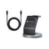 FORCELL ładowarka indukcyjna Qi 3w1 15W Solid Mag Charger kompatybilny z MagSafe czarna