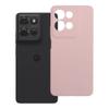 Etui na Motorola G75 Silicone 2mm (camera protection) pudrowy róż