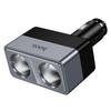 Rozdzielacz gniazda zapalniczki Hoco 2 porty max 240W/24V Z65 czarna
