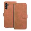 Etui z klapką na Samsung A14 4G / A14 5G Tender Book brązowe