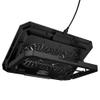 Podstawka chłodząca pod laptop regulowana 2 x USB A LED Hoco GA4 czarna