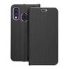Etui z klapką na Samsung A40 Luna Book Carbon czarne