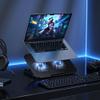 Podstawka chłodząca pod laptop regulowana 2 x USB A LED Hoco GA4 czarna