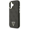 GUESS futerał do IPHONE 17 kompatybilny z MagSafe GUHMP17SP4GTDGMK (4G PU W/ Triangle Logo) złoto czarny