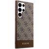 GUESS futerał do SAMSUNG S24 Ultra GUHCS24LG4GLBR (4G Bottom Stripe) brązowy