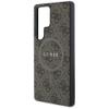 GUESS futerał do SAMSUNG S25 Ultra GUHMS25LG4GFRW (Magnetic PU 4G Ring Classic Logo) brązowy