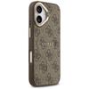 GUESS futerał do IPHONE 17 kompatybilny z MagSafe GUHMP17SP4MSEGCW (PU 4G W/ Classic) brązowy