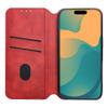 Etui z klapką na Motorola G17 POWER Cubic Book czerwone