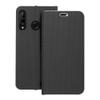 Etui z klapką na Huawei P30 LITE Luna Book Carbon czarne