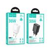 Ładowarka sieciowa do telefonu Hoco USB C QC PD 30W N62 czarna