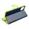Kabura FANCY Book do  SAMSUNG A32 5G granatowo limonkowy