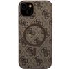 GUESS futerał do IPHONE 15 Plus / 14 Plus GUHMP15MG4GFRW (Leather 4G Metal Logo) brązowy