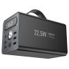 Powerbank Hoco 60000 mAh QC PD 3A 22,5W DC12V z wbudowaną latarką J138 czarny
