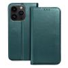Etui z klapką na iPhone 16 PLUS Smart Magneto ciemnozielone