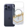 Etui na iPhone 18 Pro Max / 17 Pro Max Golden zgodne z MagSafe białe