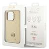 GUESS futerał do IPHONE 15 Pro GUHCP15LPS4DGPD (Strass Metal Logo) złoty