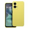 Futerał do Motorola G35 5G Silicone 2mm żółty
