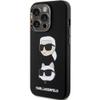 KARL LAGERFELD futerał do IPHONE 15 Pro KLHCP15LSDHKCNK (Silicone KC) czarny