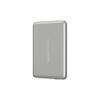 Powerbank X-ONE Razor 2 Magcharge Ultraslim (7,6mm) kompatybilny z MagSafe 5000mAh - srebrny