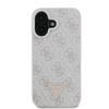 GUESS futerał do IPHONE 16 Plus GUHCP16MP4TDPP (PU Leather 4G Triangle Strass) różowy